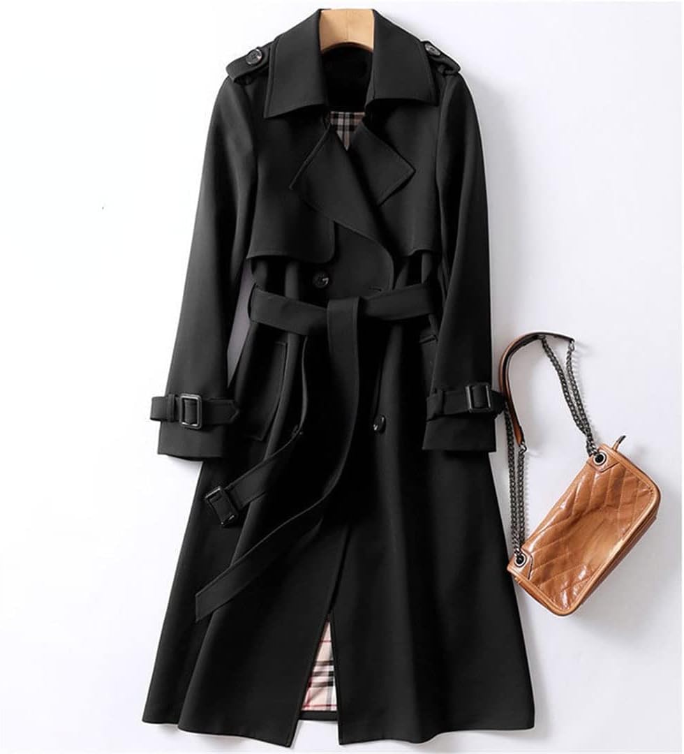 Loose Fit Double-Breasted Trench